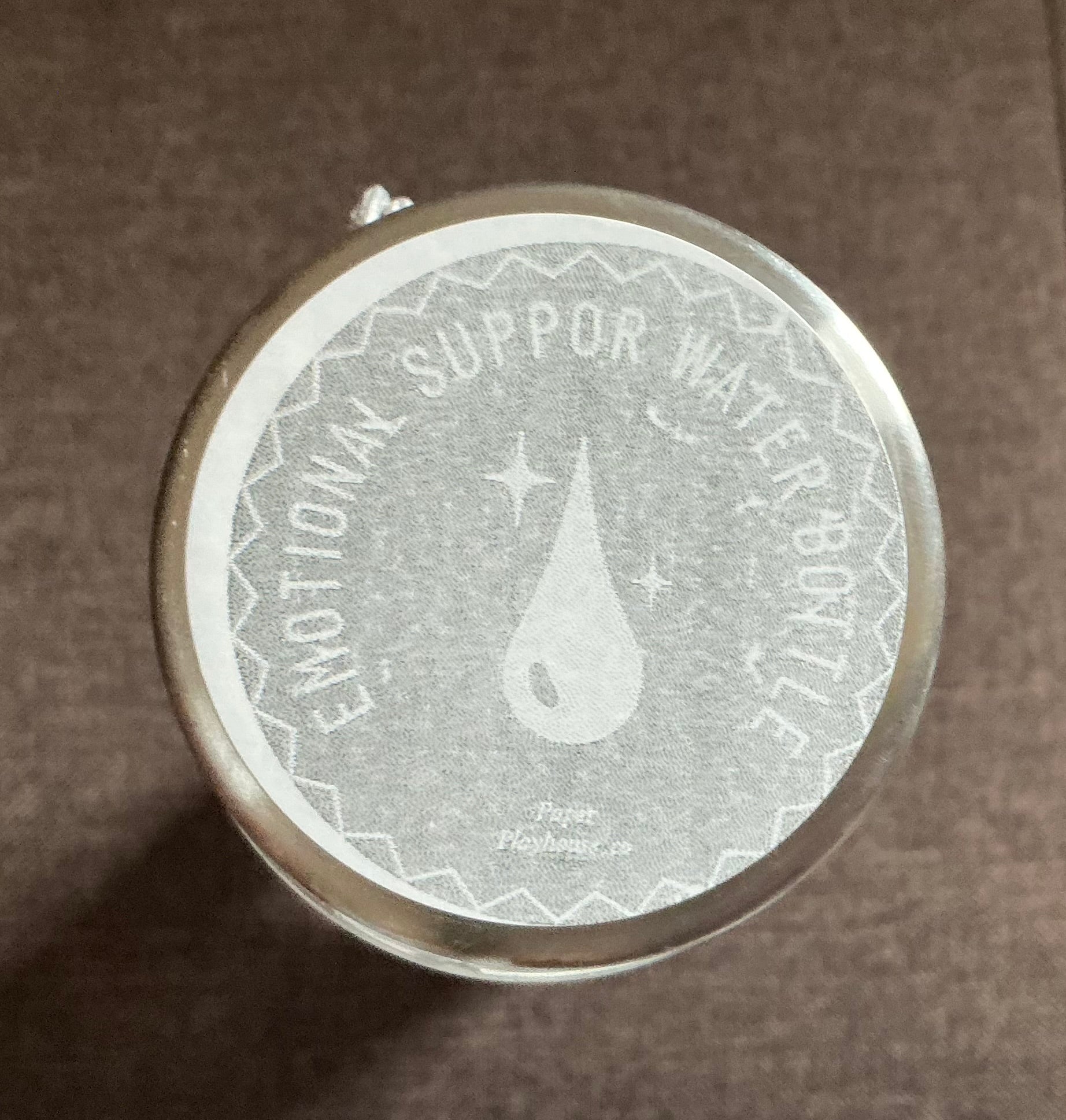 Emotional Support Water Bottle Sticker